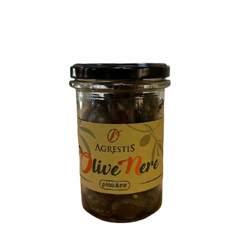melnās olīvas Passuluna 180 g