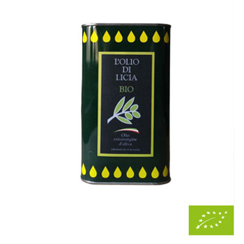 nerafinēta olīveļļa L'olio di Licia BIO 1 litrs (2022)