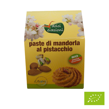 mandeļu cepumi ar pistācijam BIO 160 g