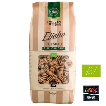 makaroni Eliche no pilngraudu cietajiem kviešiem BIO 500 g