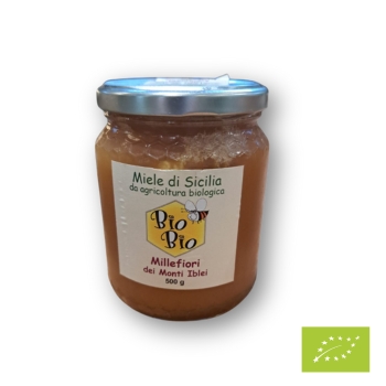 dažādu ziedu medus no Iblejas kalniem BIO 500 g