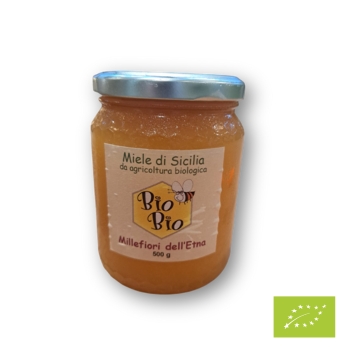 dažādu ziedu medus no Etnas BIO 500 g