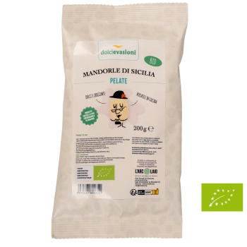 mandeles tīrītas no mizas BIO 200 g